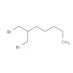 Heptane, 1-bromo-2-(bromomethyl)-