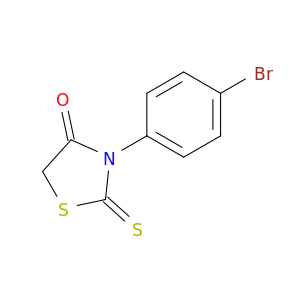 3-(4-溴苯基)-2-硫代氧基-4-噻唑烷酮