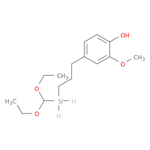 PHENOL, 4-[3-(DIETHOXYMETHYLSILYL)PROPYL]-2-METHOXY-