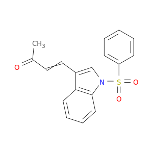 1H-Indole, 3-(3-oxo-1-butenyl)-1-(phenylsulfonyl)-