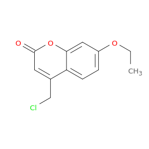2H-1-Benzopyran-2-one, 4-(chloromethyl)-7-ethoxy-