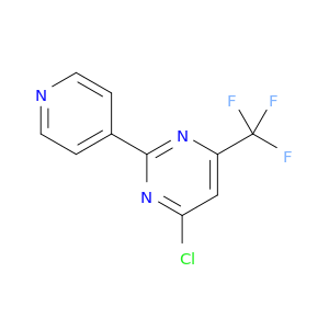 4-氯-2-(吡啶-4-基)-6-(三氟甲基)嘧啶