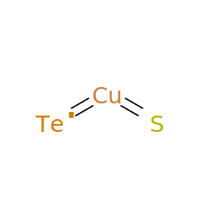 Copper sulfide telluride