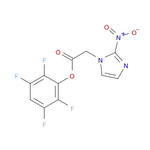 1H-Imidazole-1-acetic acid, 2-nitro-, 2,3,5,6-tetrafluorophenyl ester