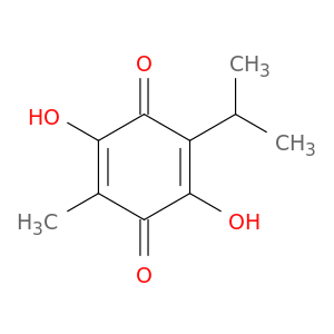 2,5-Cyclohexadiene-1,4-dione,2,5-dihydroxy-3-methyl-6-(1-methylethyl)-