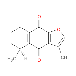 Naphtho[2,3-b]furan-4,9-dione, 5,6,7,8-tetrahydro-3,5-dimethyl-, (S)-