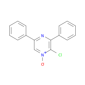 Pyrazine, 2-chloro-3,5-diphenyl-, 1-oxide