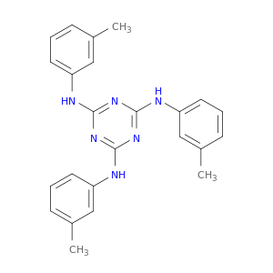 <I>N</I>,<I>N</I>',<I>N</I>''-三(间甲苯基)-1,3,5-三嗪-2,4,6-三胺
