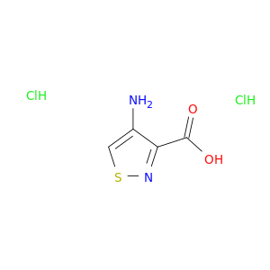 4-amino-1,2-thiazole-3-carboxylic acid dihydrochloride