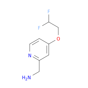 [4-(2,2-difluoroethoxy)pyridin-2-yl]methanamine