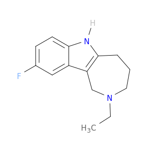 Azepino[4,3-b]indole, 2-ethyl-9-fluoro-1,2,3,4,5,6-hexahydro-