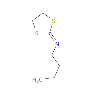 1-Butanamine, N-1,3-dithiolan-2-ylidene-