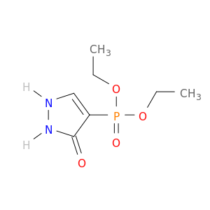 Phosphonic acid, (2,3-dihydro-3-oxo-1H-pyrazol-4-yl)-, diethyl ester