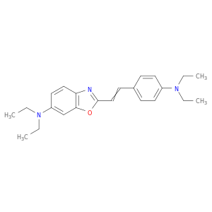 6-Benzoxazolamine, 2-[2-[4-(diethylamino)phenyl]ethenyl]-N,N-diethyl-