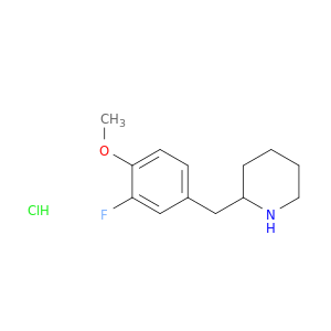 2-(3-Fluoro-4-methoxy-benzyl)-piperidine hydrochloride