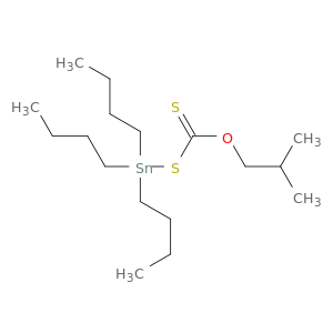 Stannane, tributyl[[(2-methylpropoxy)thioxomethyl]thio]-