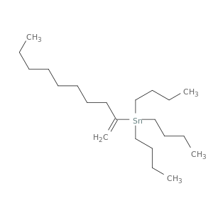 Stannane, tributyl(1-methylenenonyl)-