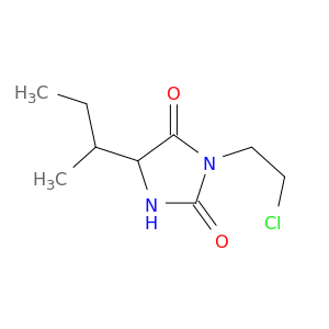 2,4-Imidazolidinedione, 3-(2-chloroethyl)-5-(1-methylpropyl)-
