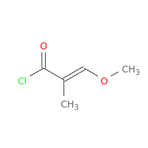 2-Propenoyl chloride, 3-methoxy-2-methyl-, (2E)-