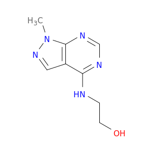 Ethanol,2-[(1-methyl-1H-pyrazolo[3,4-d]pyrimidin-4-yl)amino]-