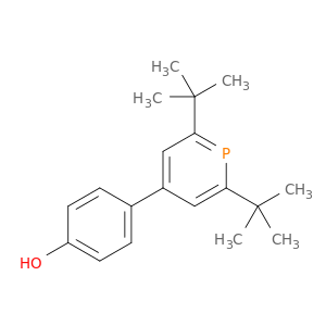 Phenol, 4-[2,6-bis(1,1-dimethylethyl)-4-phosphorinyl]-