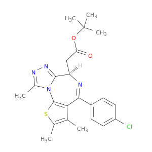 (R)-(-)2-(4-(4-氯苯基)-2,3,9-三甲基-6H-噻吩并[3,2-F][1,2,4]三唑并[4,3-A][1,4]二氮杂环庚烷-6-基)乙酸叔丁酯