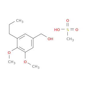 Benzenemethanol, 3,4-dimethoxy-5-propyl-, methanesulfonate