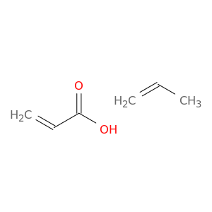 prop-2-enoic acid- prop-1-ene(1:1)