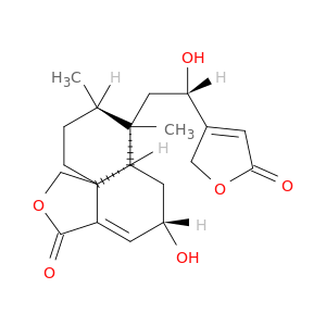 1H-Naphtho[1,8a-c]furan-3(5H)-one,7-[(2S)-2-(2,5-dihydro-5-oxo-3-furanyl)-2-hydroxyethyl]-6,6a,7,8,9,10-hexahydro-5-hydroxy-7,8-dimethyl-,(5S,6aR,7S,8R,10aS)-