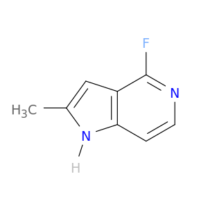 4-氟-2-甲基-1H-Pyrrolo[3,2-C]吡啶