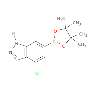4-氯-6-(4,4,5,5-四甲基-1,3,2-二氧硼杂环戊烷-2-基)-1H-吲唑