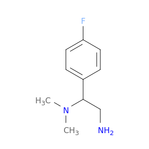 [2-氨基-1-(4-氟苯基)乙基]二甲基胺