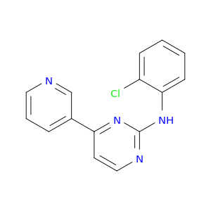 2-Pyrimidinamine, N-(2-chlorophenyl)-4-(3-pyridinyl)-