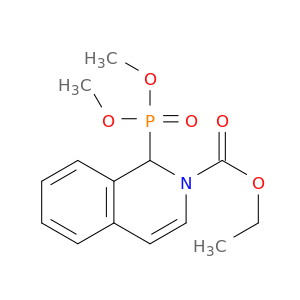 2(1H)-Isoquinolinecarboxylic acid, 1-(dimethoxyphosphinyl)-, ethyl ester