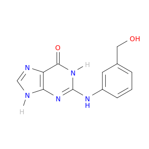 6H-Purin-6-one,1,9-dihydro-2-[[3-(hydroxymethyl)phenyl]amino]-