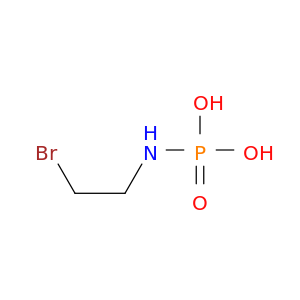 Phosphoramidic acid, (2-bromoethyl)-