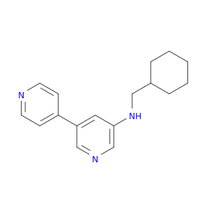 [3,4'-Bipyridin]-5-amine, N-(cyclohexylmethyl)-