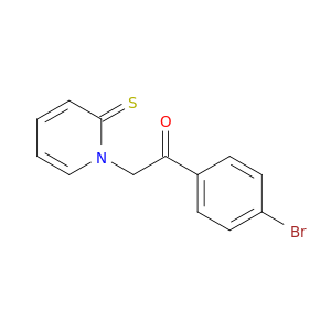 Ethanone, 1-(4-bromophenyl)-2-(2-thioxo-1(2H)-pyridinyl)-