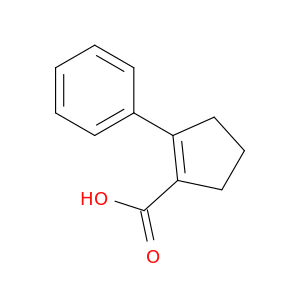 2-phenylcyclopent-1-ene-1-carboxylic acid