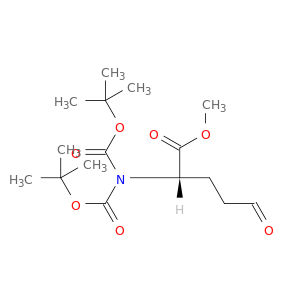 (2S)-2-(双(叔丁氧羰基)氨基)-5-氧代戊酸甲酯