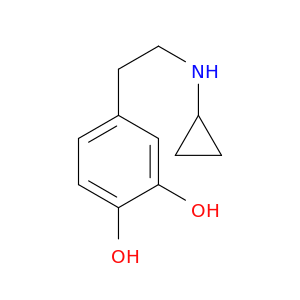 1,2-Benzenediol, 4-[2-(cyclopropylamino)ethyl]-