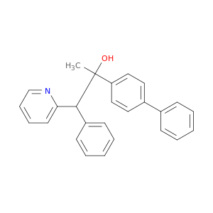 2-(biphenyl-4-yl)-1-phenyl-1-(pyridin-2-yl)propan-2-ol