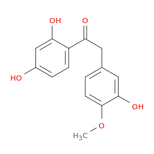 Ethanone, 1-(2,4-dihydroxyphenyl)-2-(3-hydroxy-4-methoxyphenyl)-
