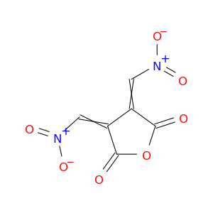 2,5-Furandione, dihydro-3,4-bis(nitromethylene)-