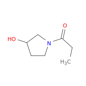 1-(3-hydroxypyrrolidin-1-yl)propan-1-one