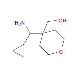 {4-[amino(cyclopropyl)methyl]oxan-4-yl}methanol