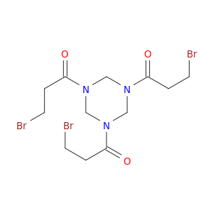 1,1',1''-(1,3,5-triazinane-1,3,5-triyl)tris(3-bromopropan-1-one)