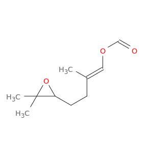 1-Buten-1-ol, 4-(3,3-dimethyloxiranyl)-2-methyl-, formate, (1E)-