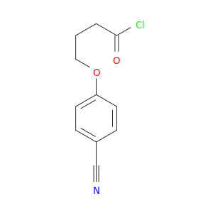 Butanoyl chloride, 4-(4-cyanophenoxy)-
