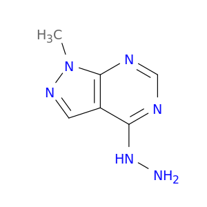 4-Hydrazinyl-1-methyl-1H-pyrazolo[3,4-d]pyrimidine